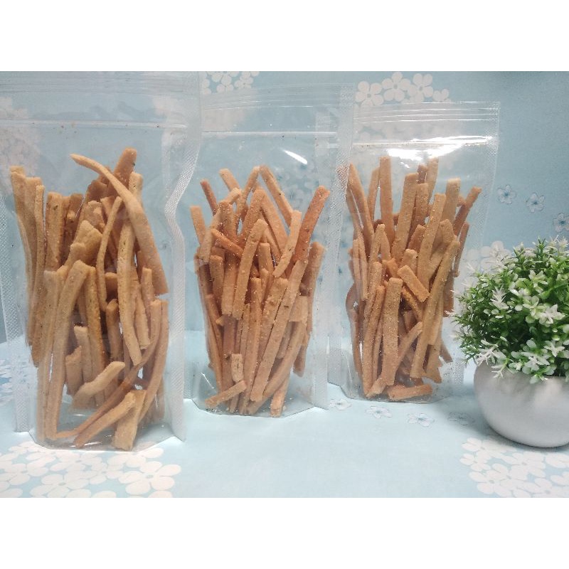 

Cemilan Sehat Gluten Free - Stick Bawang (Original) Pouch 100gr