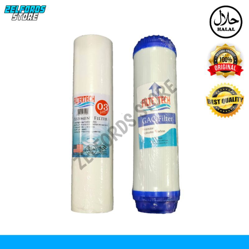 Paket Cartridge Filter + GAC Filter / 10 inch