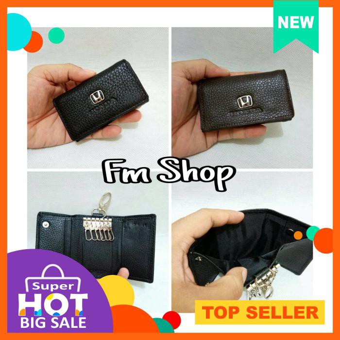 Dompet Stnk Mobil Motor Kulit Asli Gantungan Kunci Honda