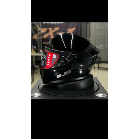 Helm NJS Zx1 Grey Solid series 2022 (fullface)-5