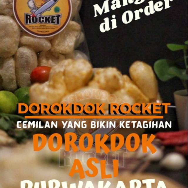 

Dorokdok Rocket Keupuk Kulit Renyah dengan Kulit Sapi Pilihan