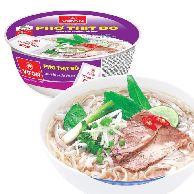 

Terlaris# Vifon Pho Thit Bo - Vietnam Cup Instant Rice Noodles With Beef