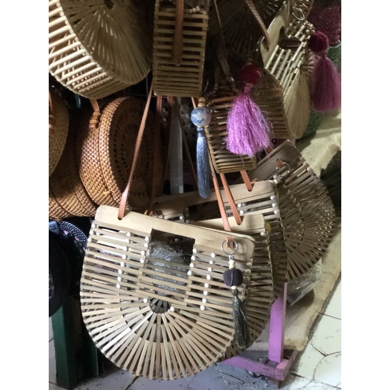 Tas Bambu Bali M