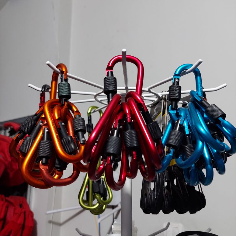 CARABINNER KECIL DHAULAGIRI 451 GANTUNGAN KUNCI CARABINER ULIR OUTDOOR HIKING