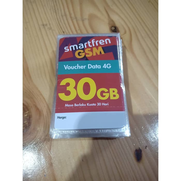 Voucher Data Smartfren 4G Kuota 30GB