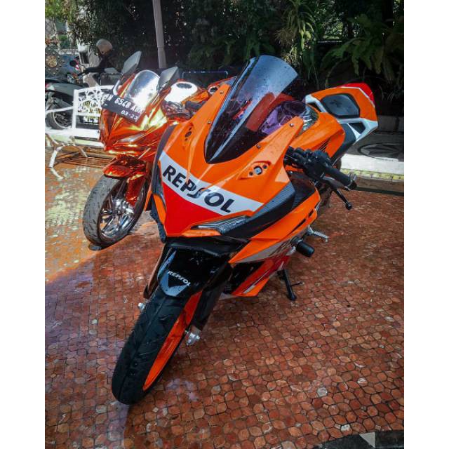 PAKET VISOR CBR250RR WINDSHIELD CBR250RR CBR250 SPION CIRCUIT CBR250 SPION CBR250RR WINGLET CBR250RR