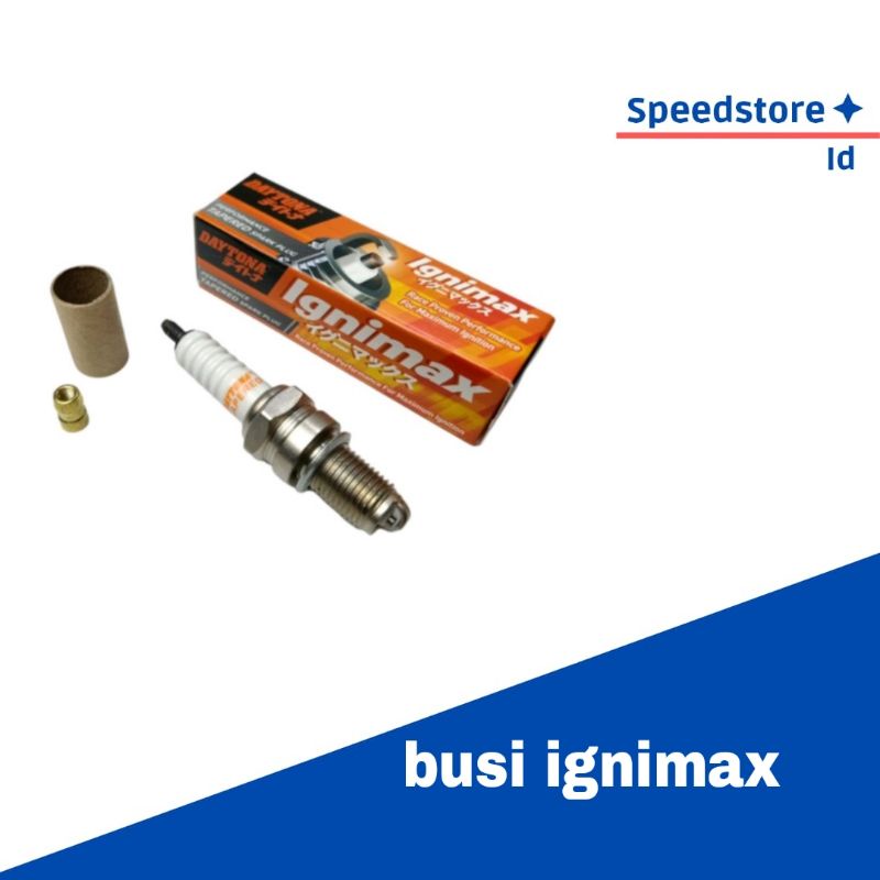 busi daytona racing ignimax bebek matic motor sport