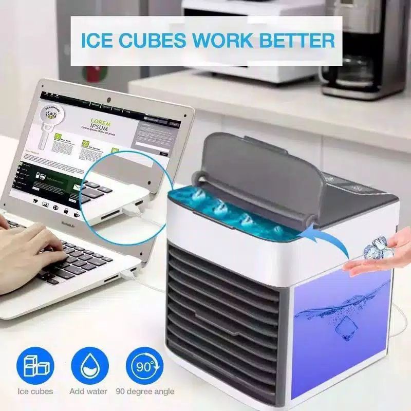 AC MINI /AC PORTABLE UBS ORIGINAL/IMPORT ARCTIC AIR ULTRA 2X COOLING POWER AIR COOLER AC SUPER MURAH