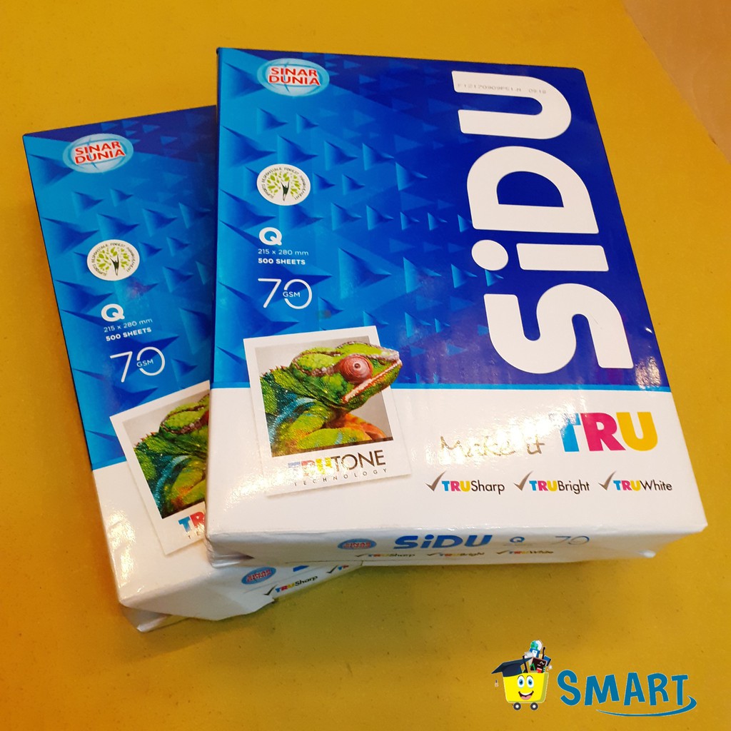 

KERTAS HVS SIDU 70 GRAM Q