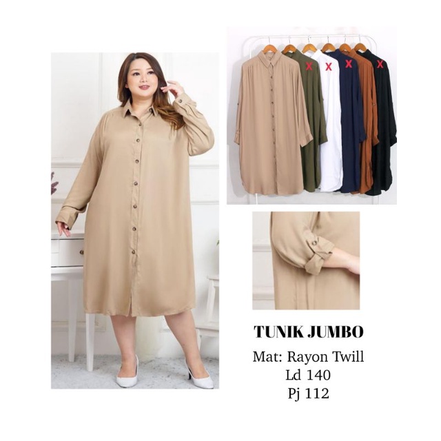 TUNIK JUMBO LD140 TUNIK BIGSIZE LD140