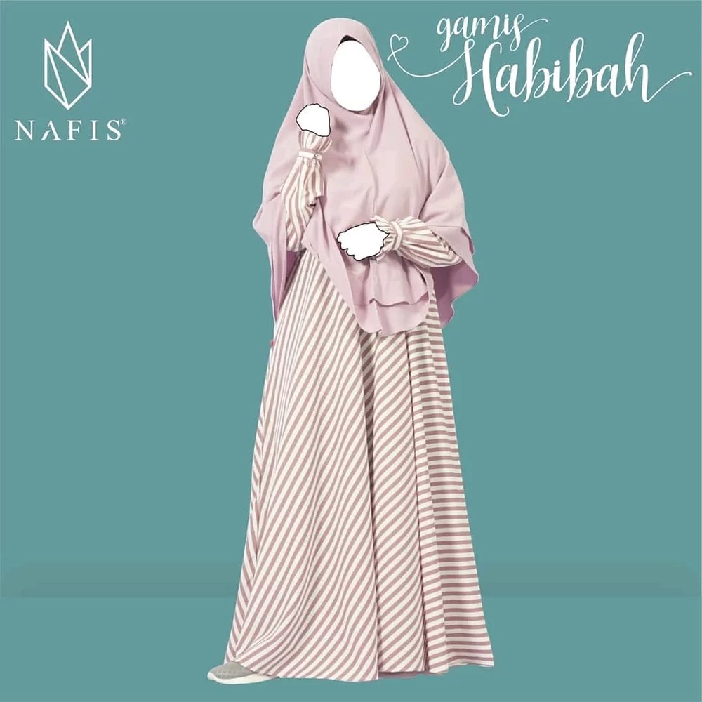 Murah Gamis Habibah By Gamis Nafis Bk Shopee Indonesia