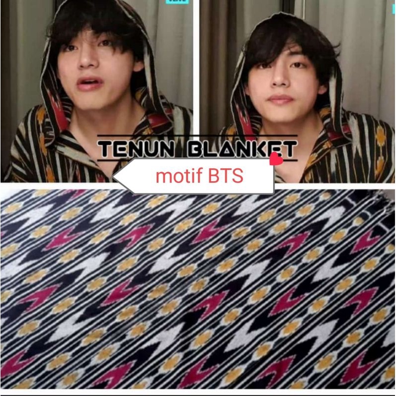 BTS Tenun Motif Spesial Bts