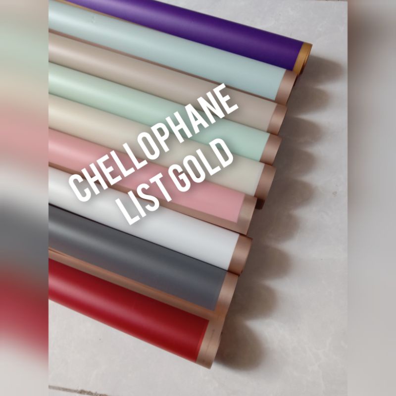 

chellophane list gold