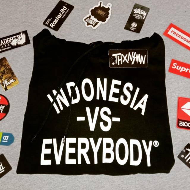 SWEATER HOODIE THANKSINSOMNIA TANGERANG VS EVERYBODY SWEATER KATUN PLEACE