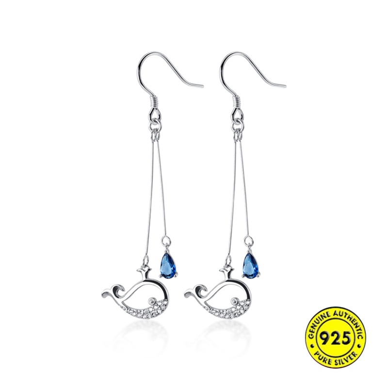 Anting Tusuk Sterling Silver 925 Untuk Wanita