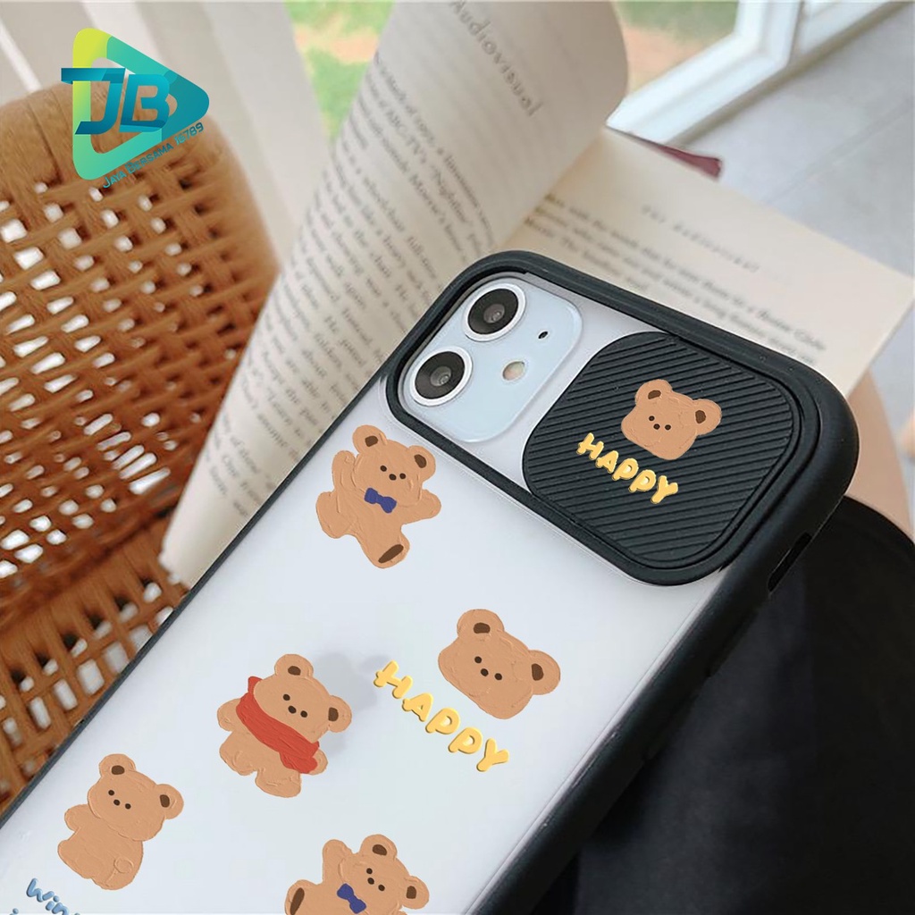 SOFTCASE SLINGCASE SLIDE PELINDUNG KAMERA SUNNY CUTE SAMSUNG OPPO VIVO REALME IPHONE XIAOMI ALL TYPE JB5139