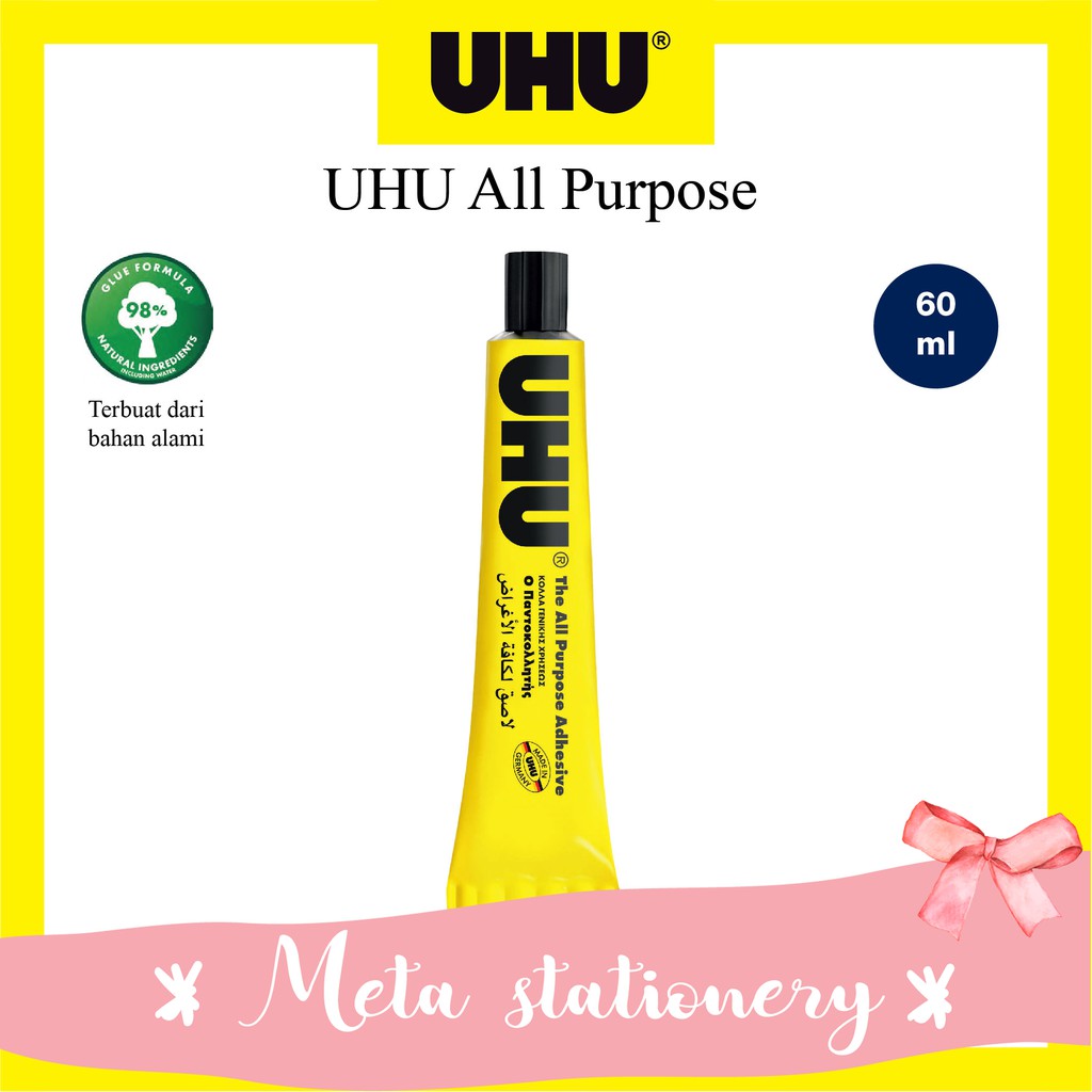 

Lem Uhu Cair / UHU Glue The All Purpose Adhesive 60ml