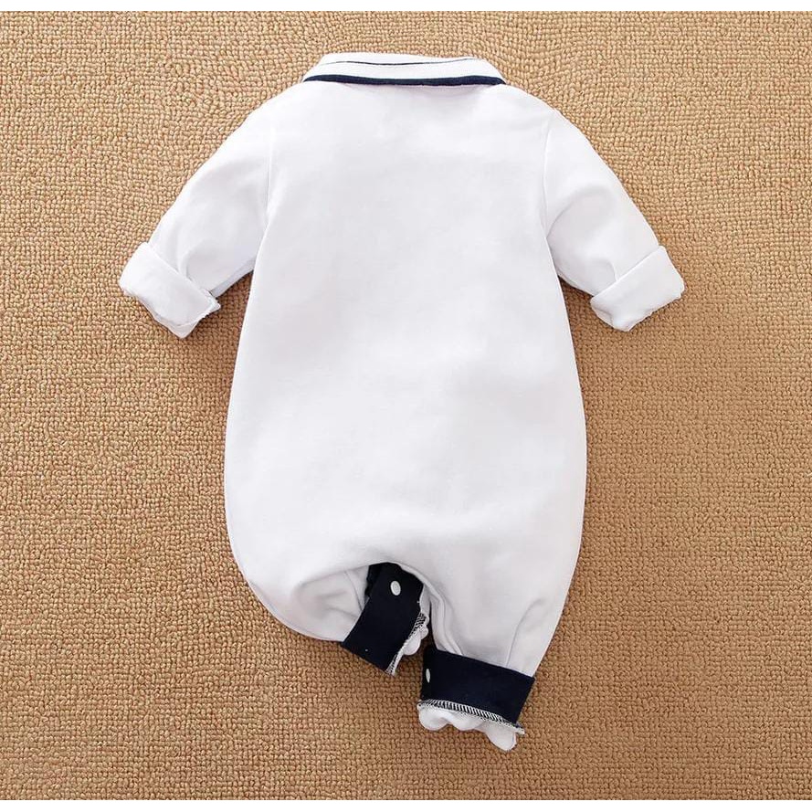 ANANAKSTORE/JUMPER POLOS/JUMPER PUTIH/JUMPER BAYI LENGAN PANJANG / BA-293