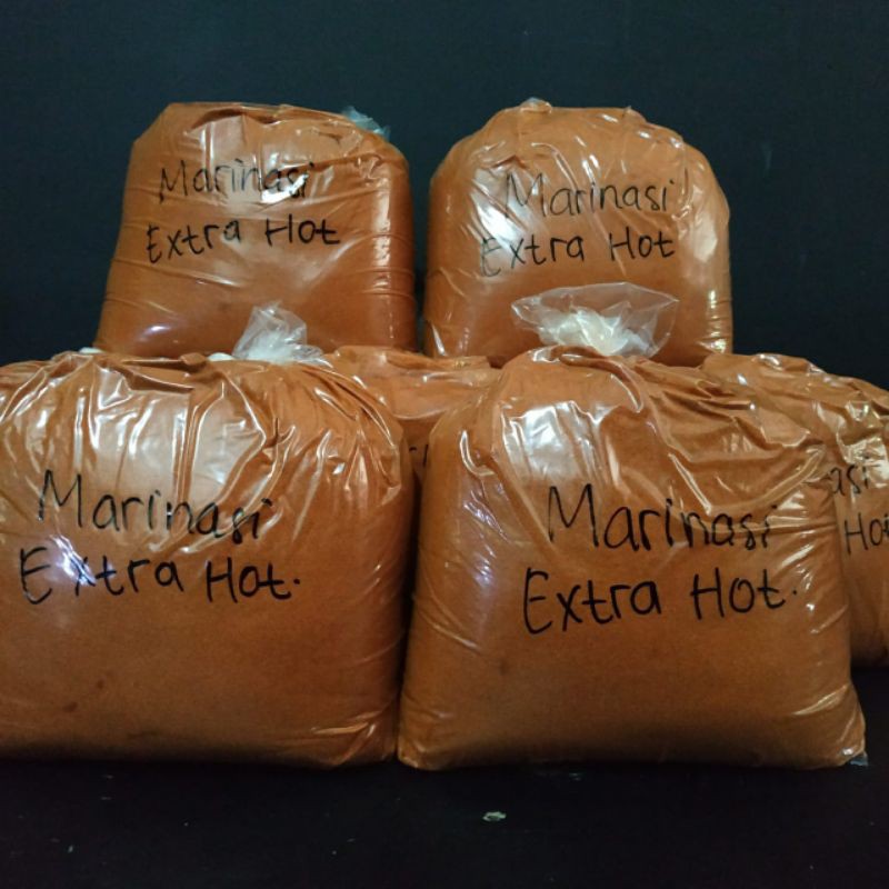 

bumbu marinasi serbaguna extra hot pedas berat 1kg