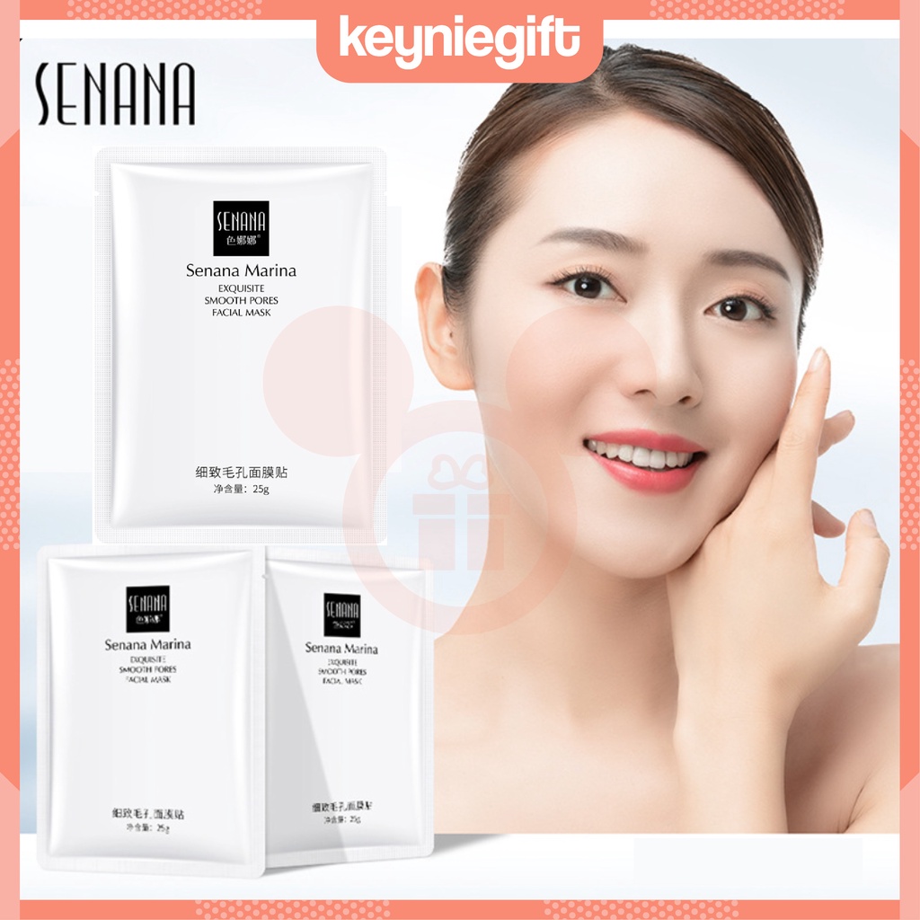 Senana White Facial Mask Masker Wajah Original SN006