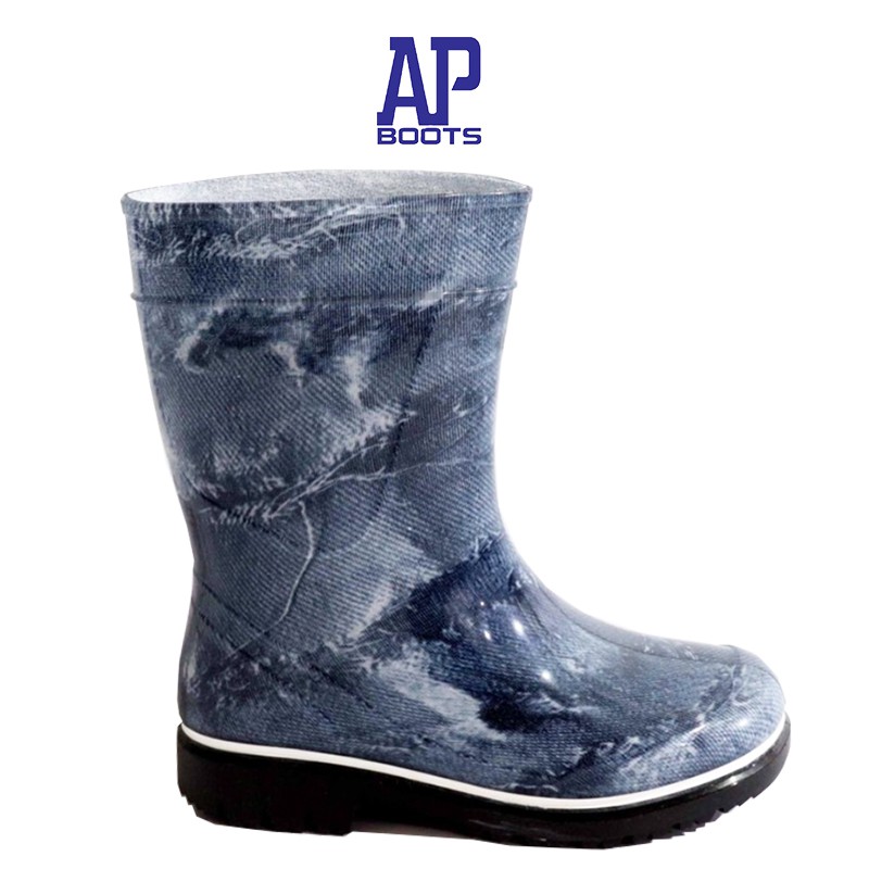 AP Boots Kids 2012 BLUE JEANS / Sepatu Boot Anak Unisex Karakter