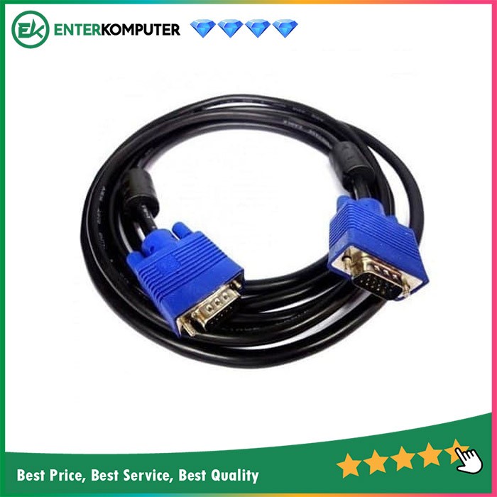 Accessories Kabel VGA To VGA 3 Meter -Merk Netline