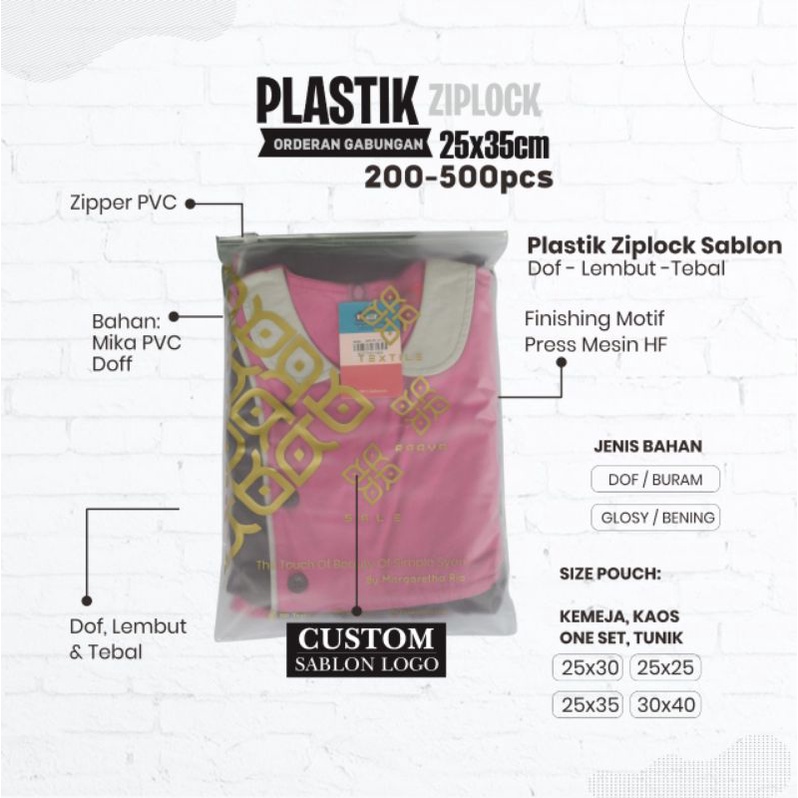 Orderan gabungan 30x40cm@500pcs