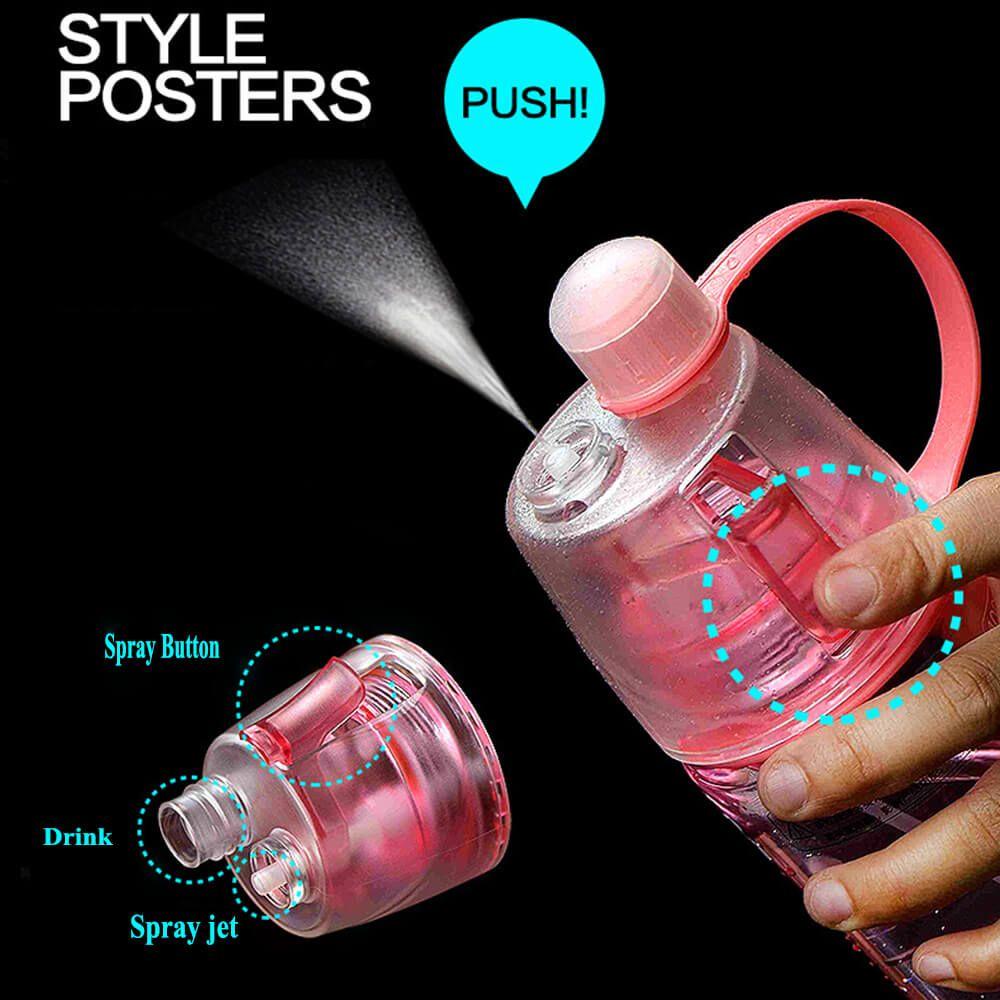 Solighter 600ML Water Bottle Botol Minum Olahraga Portable Travel