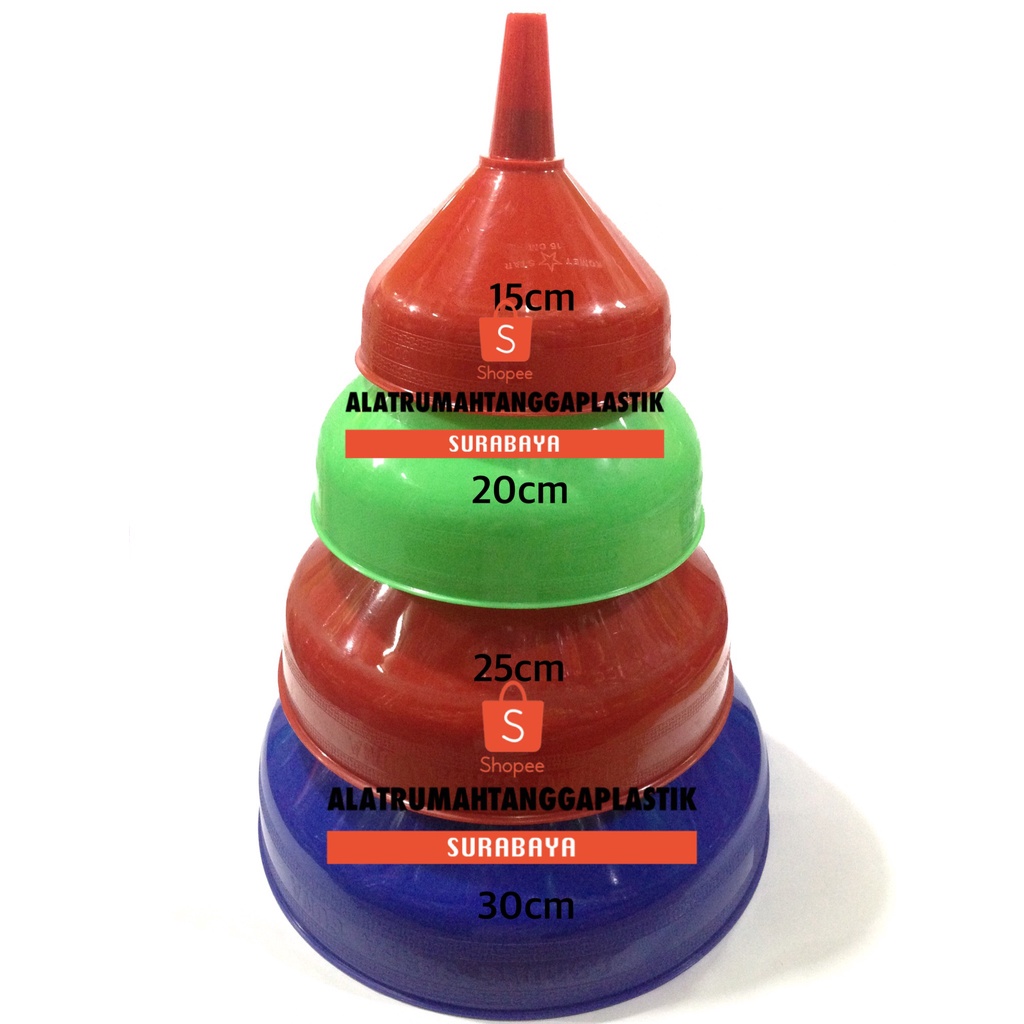 1pc Corong Plastik XL 30 cm / Corong Air / Corong Minyak / Corong Jumbo / Corong Besar / Corong 30cm