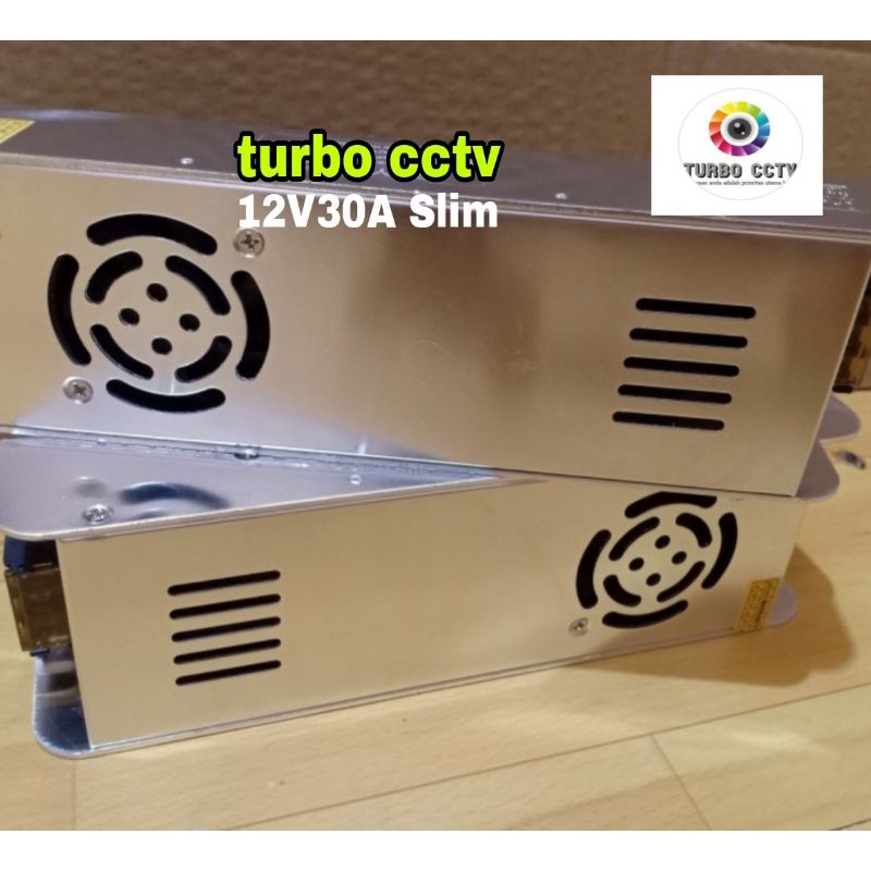 Trafo Adaptor Power Supply Slim 12V 30A