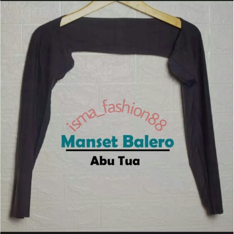 BOLERO MANSET SAMBUNG MANSET LENGAN PANJANG KAOS9-1