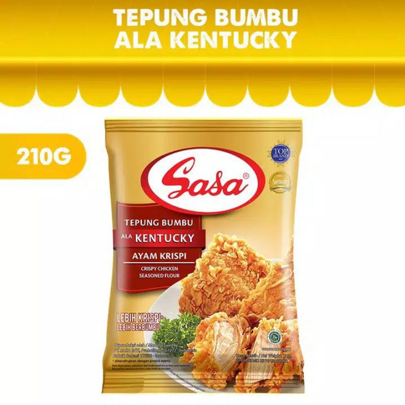 

SASA TEPUNG BUMBU KENTUCKY 210gr