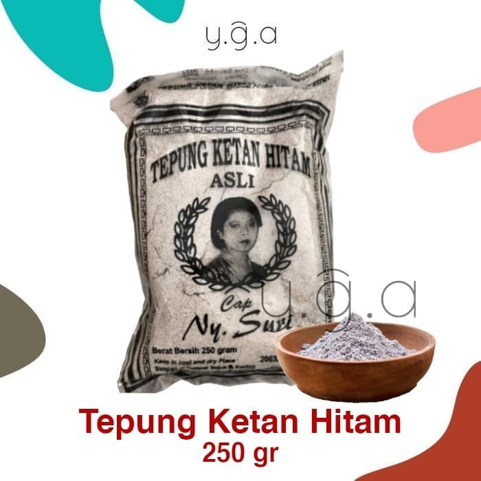 

ketan-beras-tepung- tepung ketan hitam ny. suri 250gr -tepung-beras-ketan.