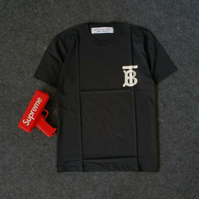 KAOS T SHIRT BURBERRY PAKAIAN PRIA WANITA MURAH BAJU UNISAX BURBERRY AUTHRNTIC PREMIUM LOKAL TEE
