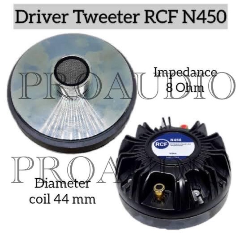 Tweeter / Driver RCF N450 / RCF N450 RCF N 450 Grade Original