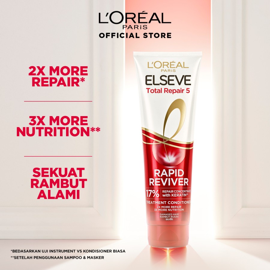 L’Oreal Paris Elseve Rapid Reviver Treatment Conditioner 280 mL / 280ml