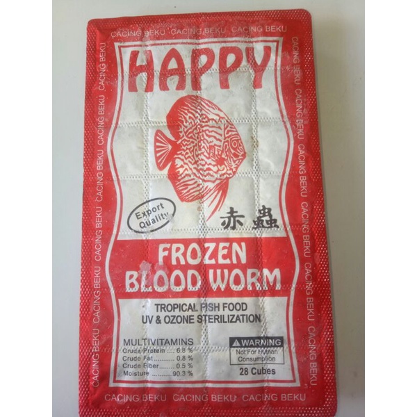 cacing beku bloodworm