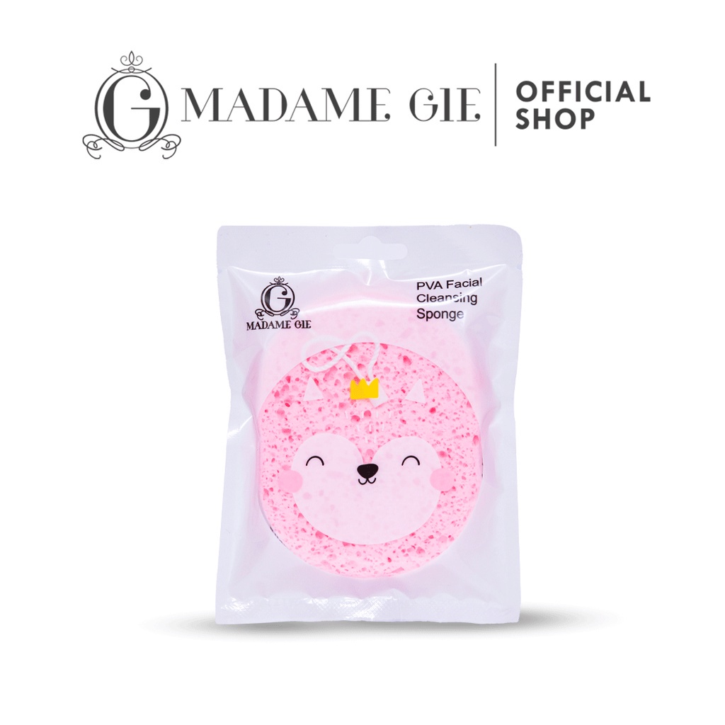 ⭐️ Beauty Expert ⭐️ Madame Gie PVA Facial Cleansing Sponge Oval - Spons Pembersih Wajah