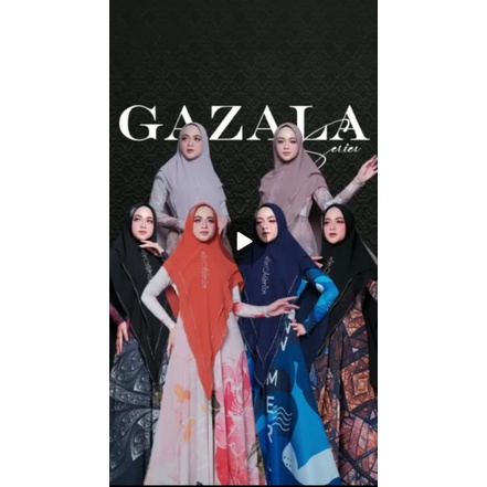 (pN) E.M GAZALA SERIES (LD.95/105/110/115/120) Baju Dress Gamis Syari Wanita Muslimah Gazala series 