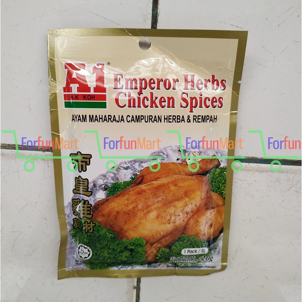 

Bumbu Ayam Rempah Emperor Herbs Chicken Spices Merek A1