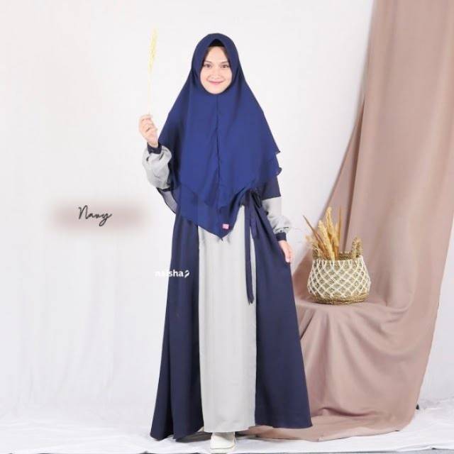 Gamis Tsaniya by Naisha hijrah
