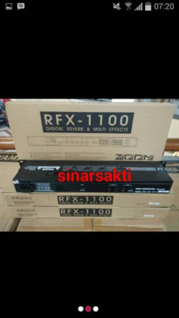 EFFECT VOCAL ZOOM RFX 1100