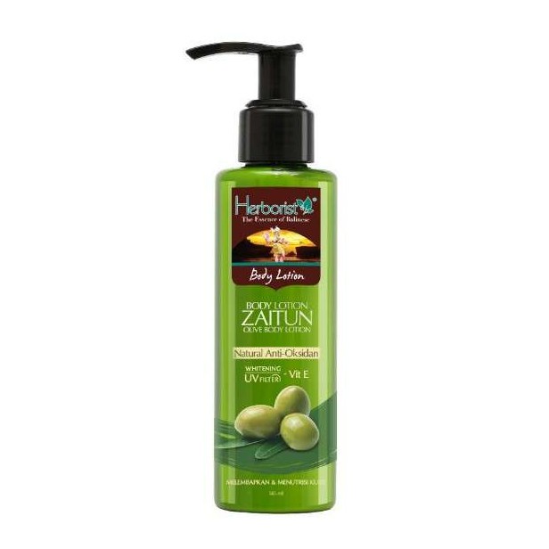 Herborist Body Lotion Zaitun | Coconut | Frangipani | Whitening UV Filter Herboris 145ml | Herborist