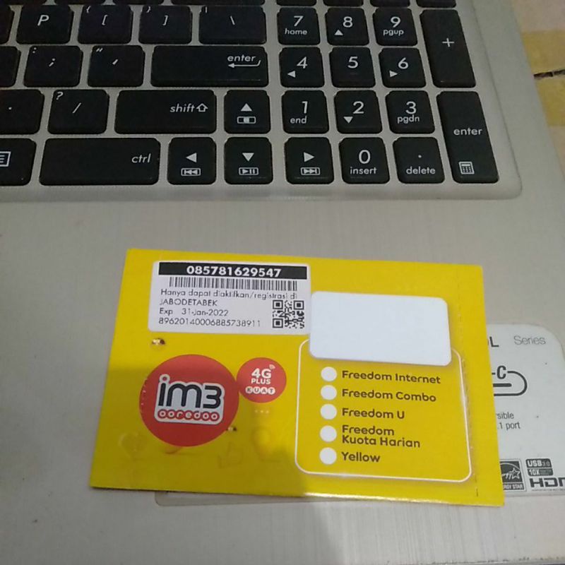 Jual Perdana Indosat Im3 Ooredoo 0k Segel | Shopee Indonesia