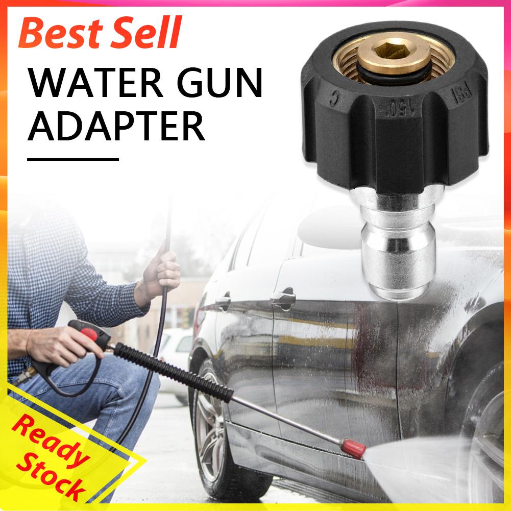 Adapter Konektor Male 1 / 4 3 / 8 Ke M22 14 15 Female Untuk Pressure Washer
