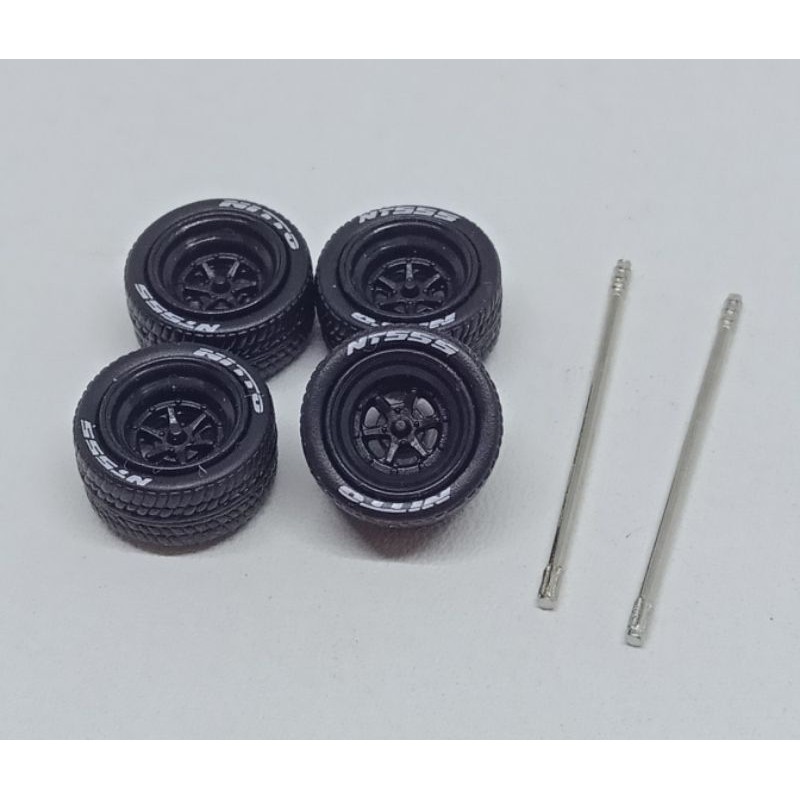 Ban karet hotwheels 10mm Nitto black