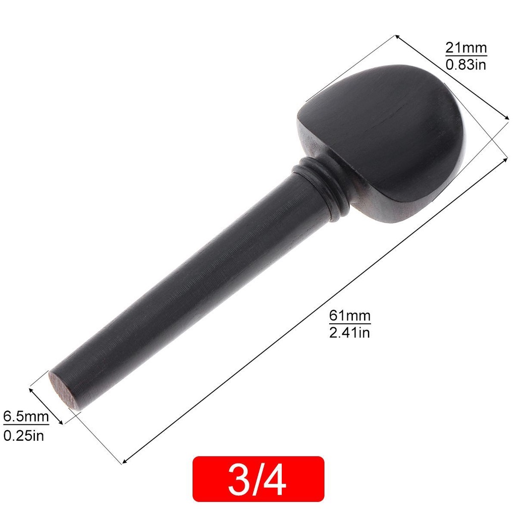 Tuning Peg Bahan Ebony Untuk Biola