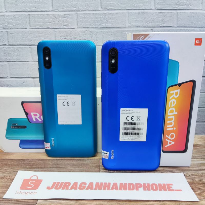 Redmi 9A 2/32 GB HP Second Seken Bekas Fullset Batangan
