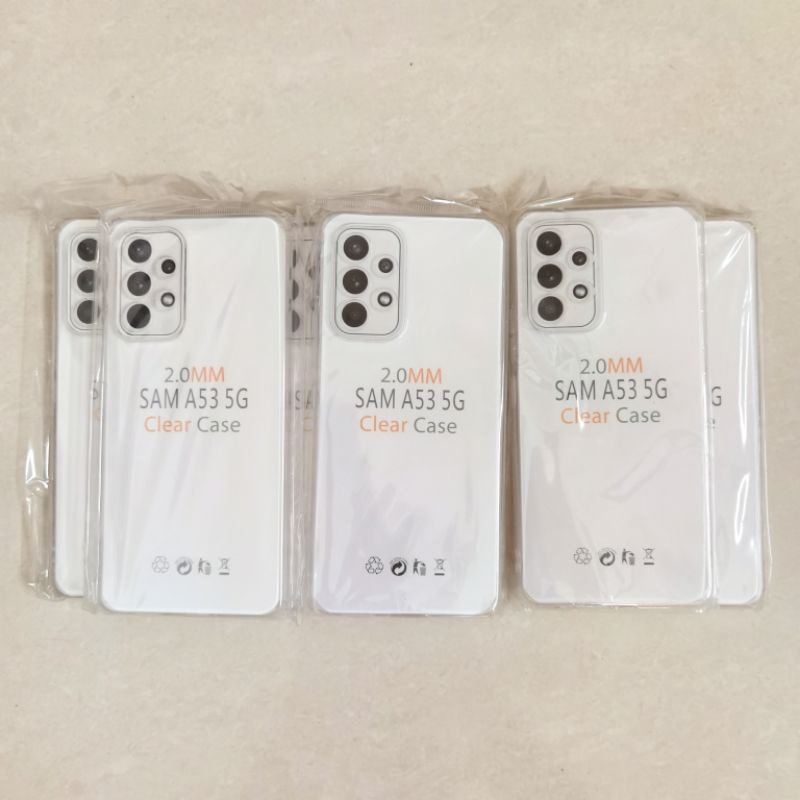 Case Samsung Galaxy A53 / A73 / A33 5G / A23 5G 4G A13 4G / A03s A03 A02s A03 core / M23 M33 M53 5G Silikon Casing Bening Clear