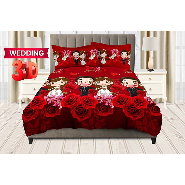 Gunakan Anteraja 1 Kg Uk 160x200 Bedcover Flat Bonita Wedding